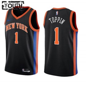 New York Knicks Obi Toppin 1 Nike 2022-23 City Edition Pelipaidat Swingman - Lasten